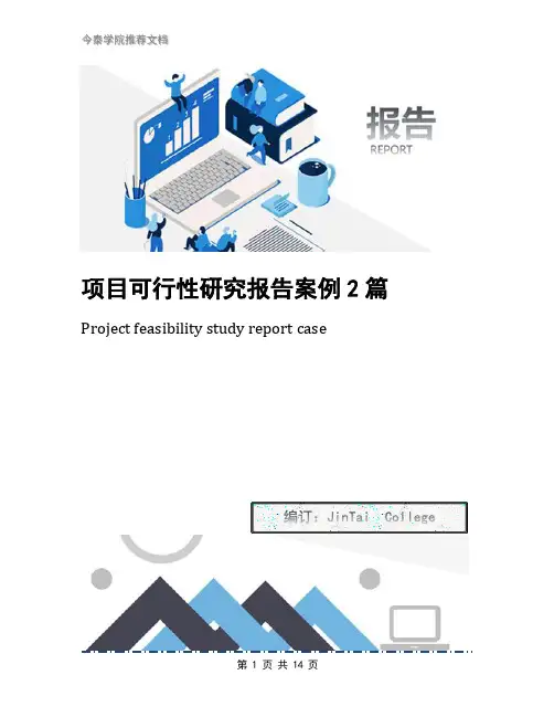 项目可行性研究报告案例2篇