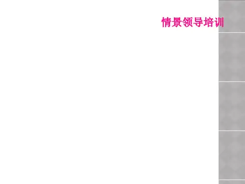 情景领导培训
