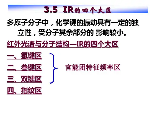 第三章 红外吸收光谱-2