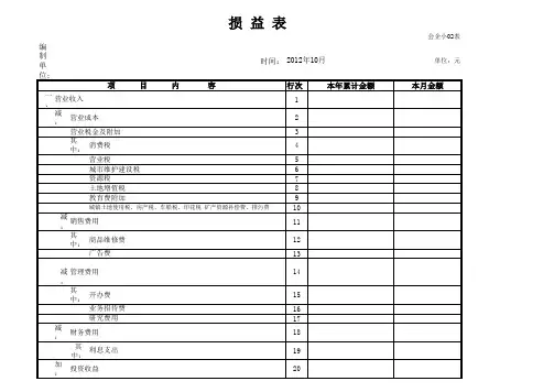 小企业会计制度输入负债表利润表自动生成现金流量表01
