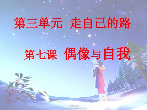 《偶像与自我》ppt