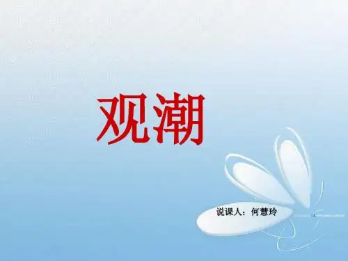 观潮