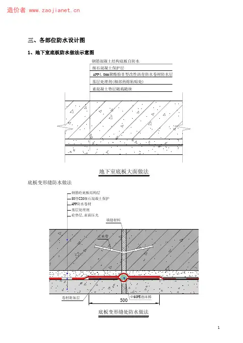 防水图集 防水施工技术