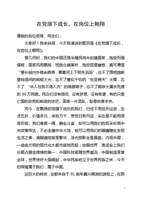 在党旗下成长 2