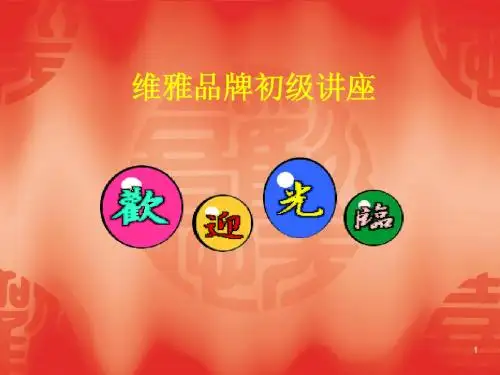 无限极维雅产品讲座与售后服务