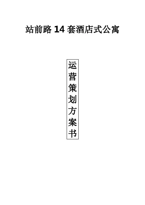 运营策划方案