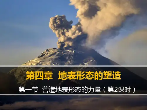 《营造地表形态的力量》