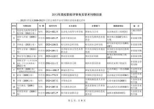 评职称发表论文需慎重