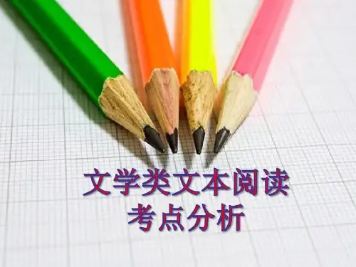 中考文学类文本阅读考点共35页文档