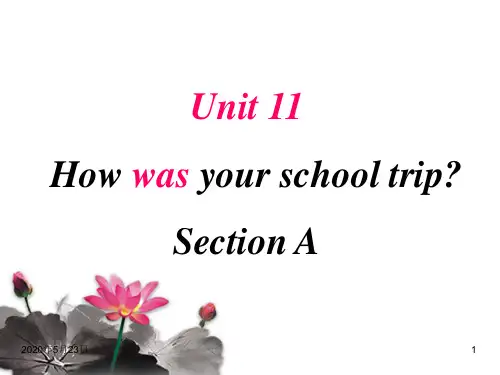 新人教版七年级英语下册unit11how-was-your-school-trip全单元课件名师优秀资料