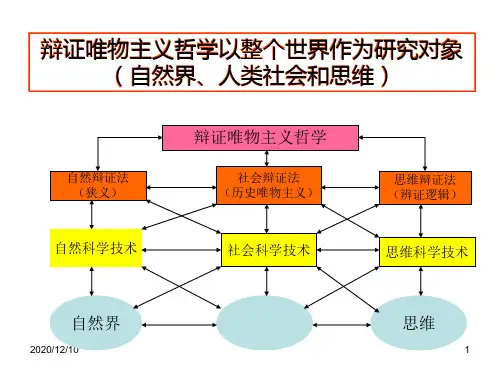 自然辩证法课件打印版PPT教学课件