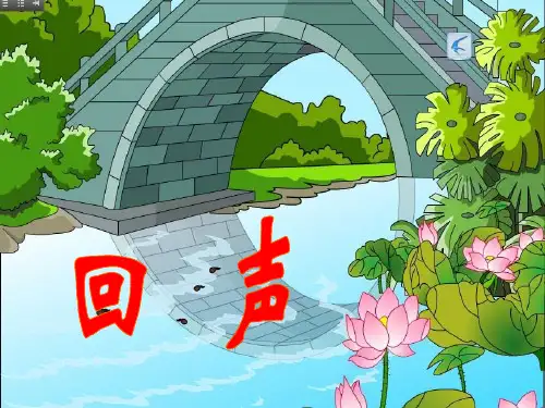 回声 修改PPT课件