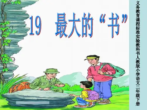 优质课小学语文二年级下《最大的书》