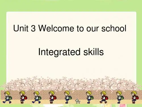 Unit 3 Integrated skills