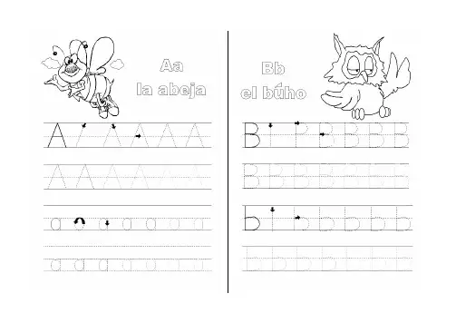 26个英文字母描红练习(打印版)木刻体
