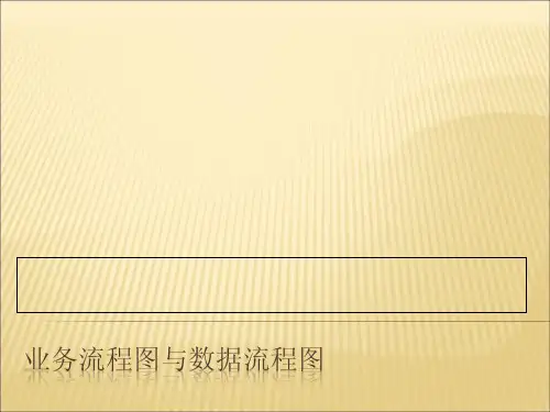 信息系统分析与设计 业务流程图和数据流程图