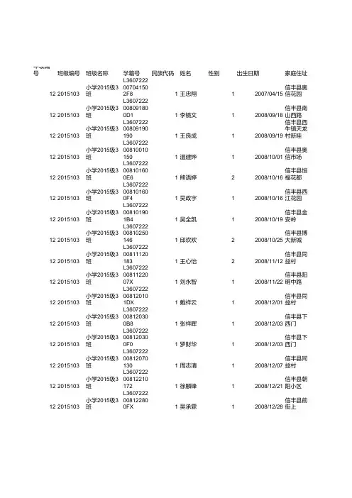 二(3)体测模版