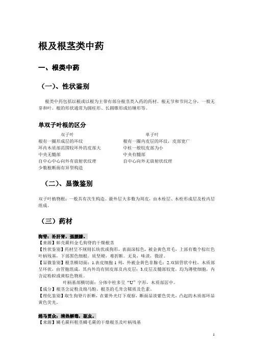 中药鉴定学
