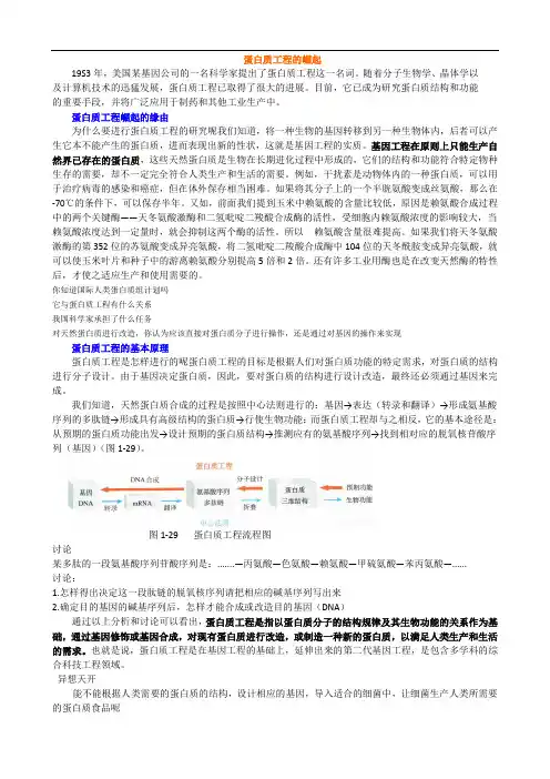 蛋白质工程的崛起 2