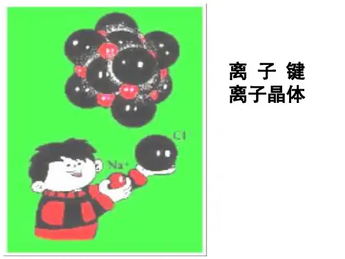 离子键离子晶体上课课件