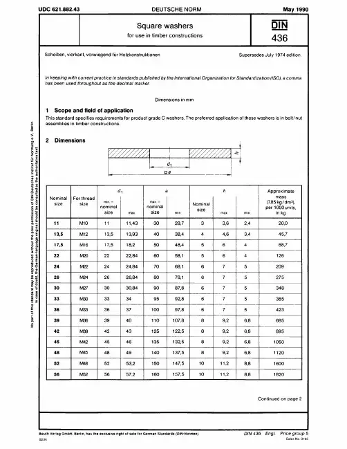 DIN 436-1990 ENG