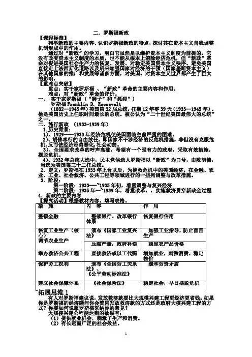 罗斯福新政学案 2