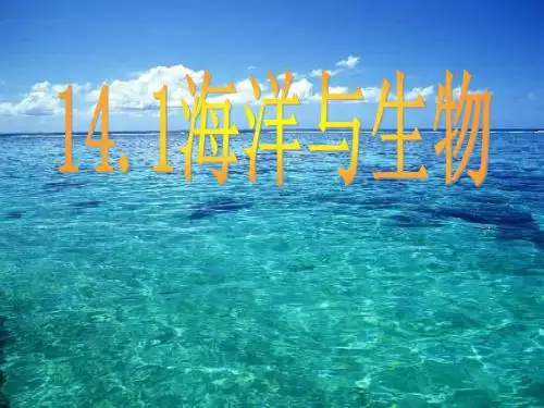 海洋与生物