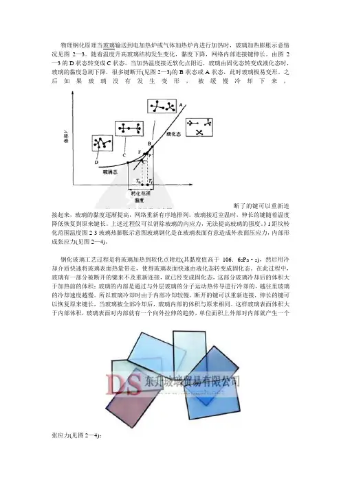 玻璃物理钢化的原理