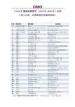 CSCCI期刊目录2019-2020扩展版