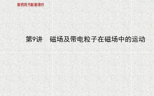 2014广东物理《高考专题》(二轮)复习课件:专题四 第9讲磁场及带电粒子在磁场中的运动