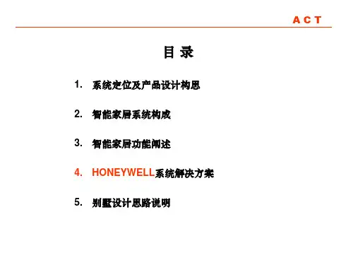 智能家居系统项目解决方案