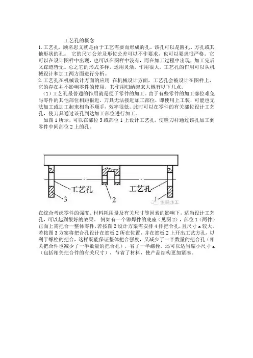 工艺孔