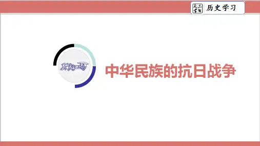 中考历史第一轮复习中国近代史第4讲 中华民族的抗日战争