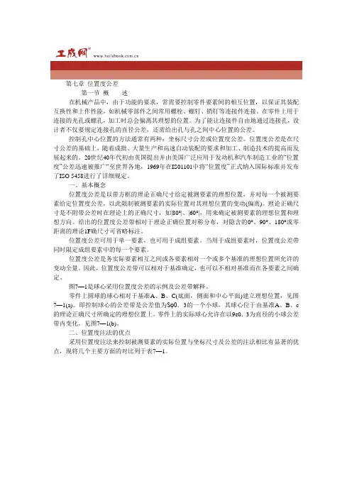 位置度公差