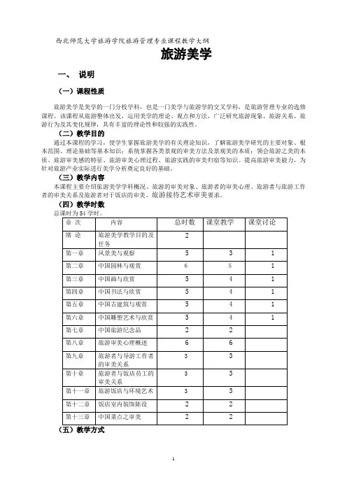 旅游美学