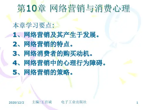 第10章 网络营销与消费心理[12页]