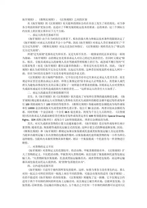 海牙规则