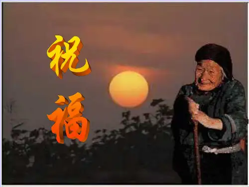 鲁迅《祝福》详细ppt