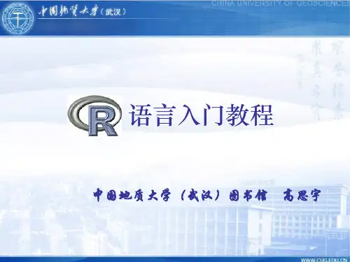 语言入门教程
