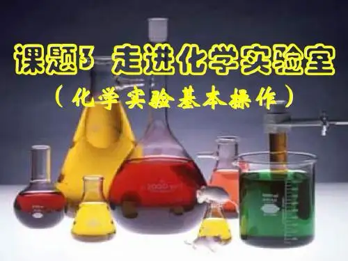 走进化学实验室
