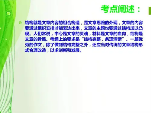 初中作文结构篇_图文.ppt18页PPT