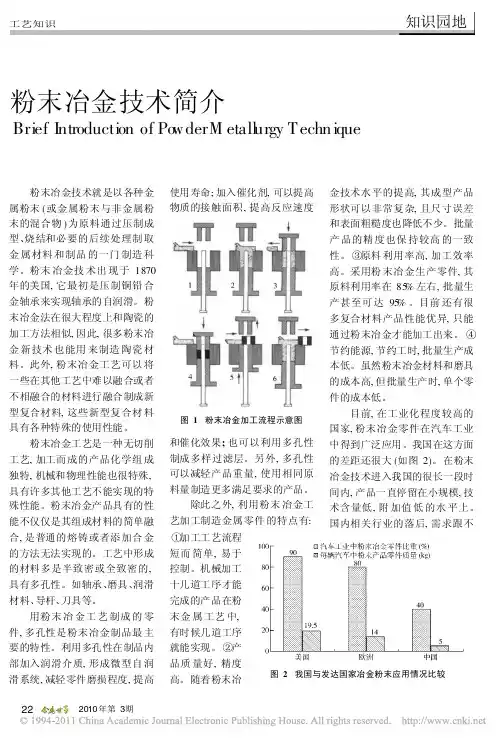 粉末冶金技术简介