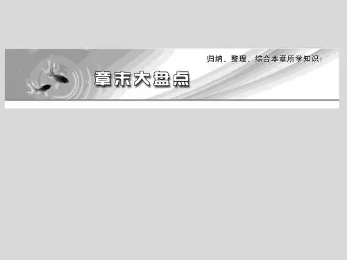 【大纲版】2012高三物理一轮《金版新学案》课件第4章章末大盘点
