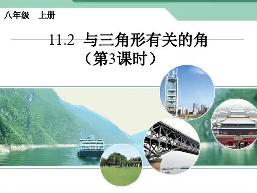 11-5与三角形有关的角(第3课时)