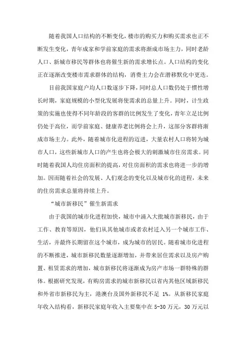 请分析预测未来的房地产行业情况,以你自己生活的城市为例