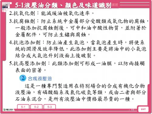 液压油的黏度及其影响