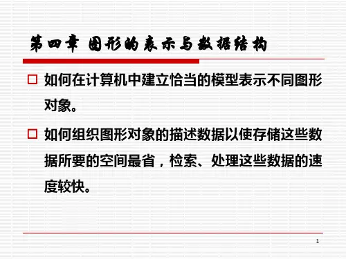 4 图形的表示与数据结构