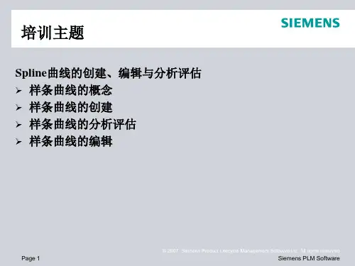 样条曲线