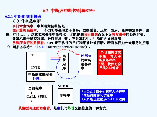 中断及中断控制器
