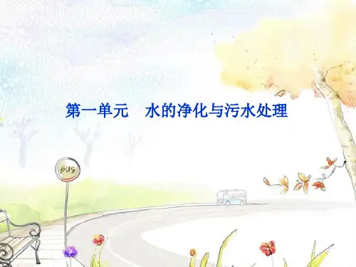 水的净化与污水处理PPT教学课件